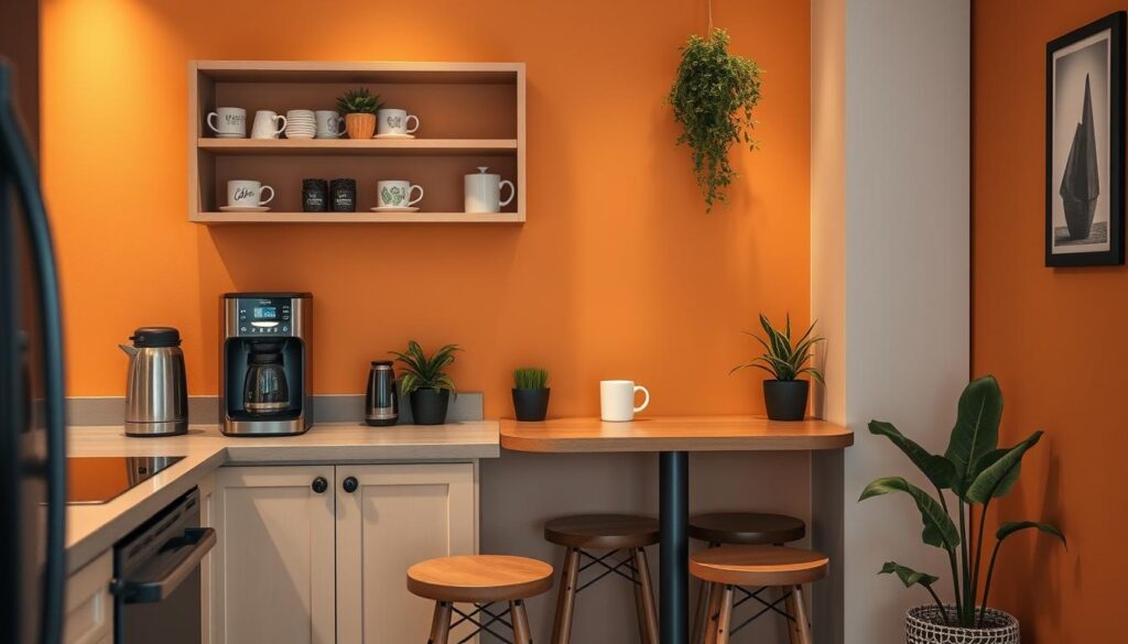 Small Space Coffee Bar Ideas