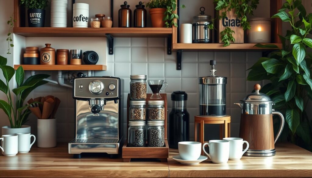 kitchen coffee station ideas