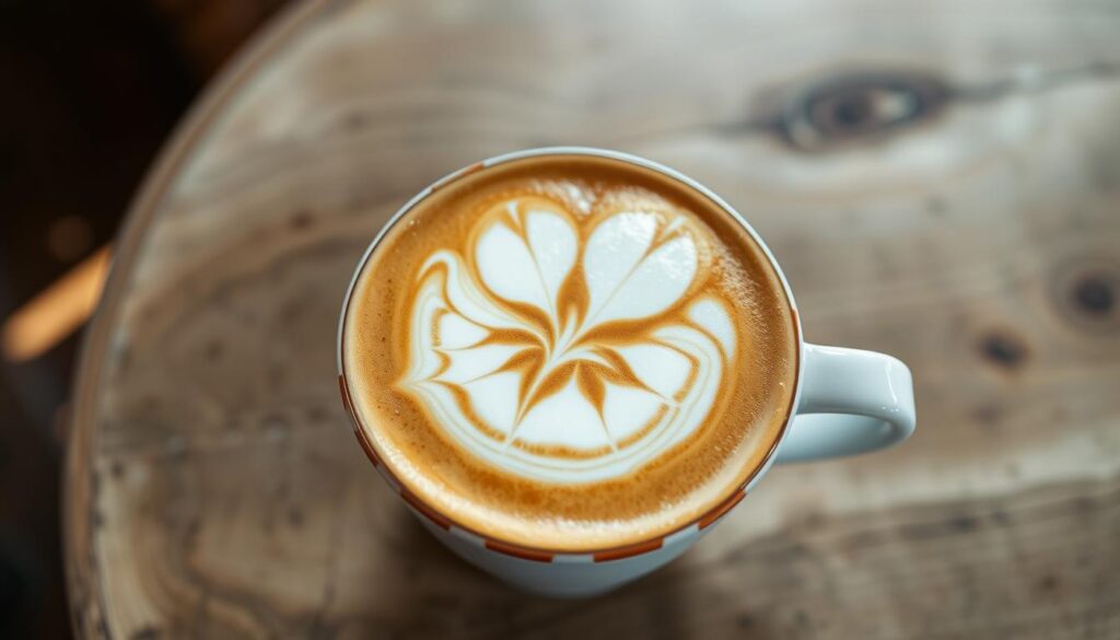 tulip latte art