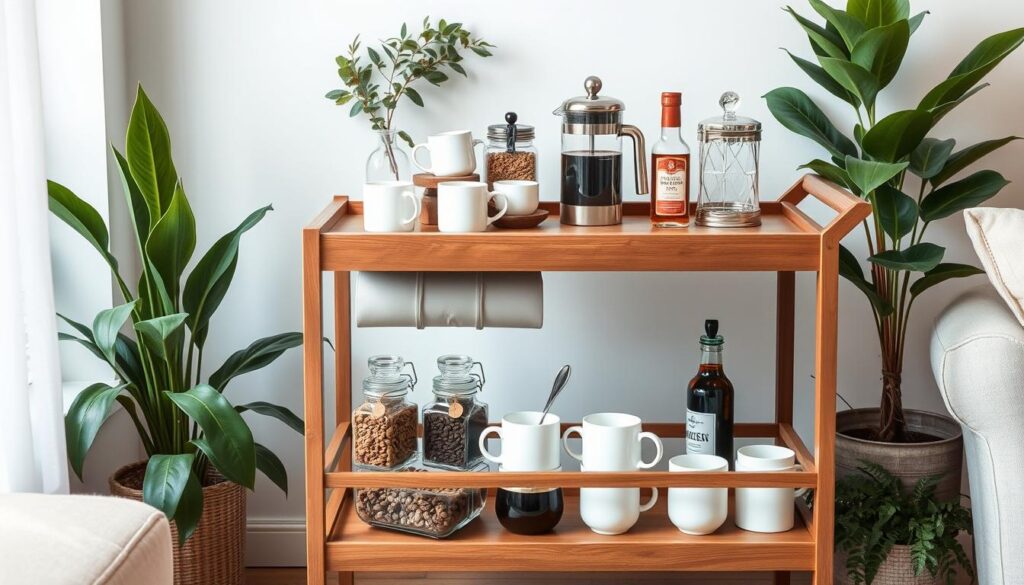 How to Build a Coffee Bar Cart